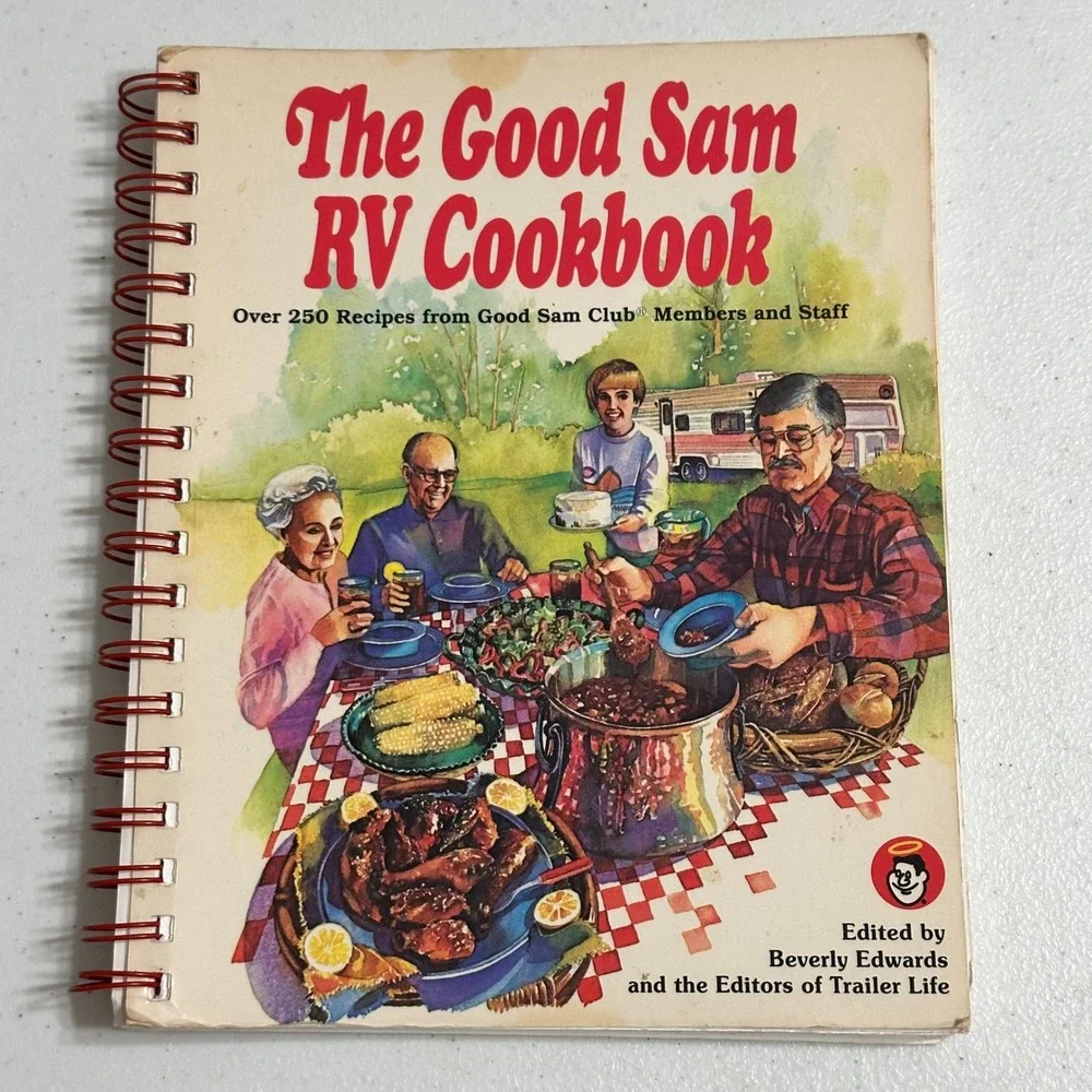 The Good Sam RV Cookbook 250+ Recipes Spiral Bound Vintage 1987 Mobile Life